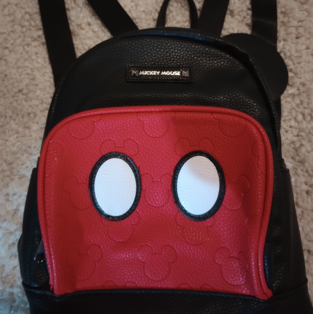 Mickey Mouse Design Mini Backpack With Ears - image 3